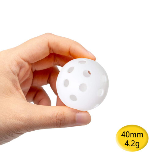 THIODOON Product image Golf Practice Ball Air Flow Hollow Practice 2