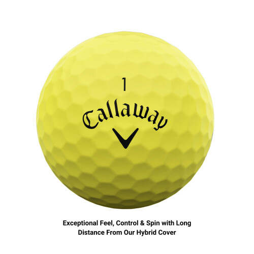 Callaway Callaway Golf Supersoft Ball 2023 Yellow 1