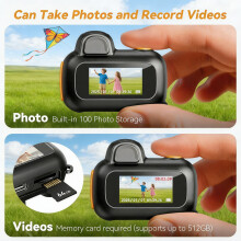 Childrens Toy Camera Rechargeable Safe Scheme to Use for Kids