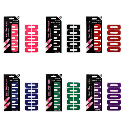 Disposable U Design Finger Guides Create Perfect Designs Without Errors Green 1