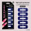 Disposable U Design Finger Guides Create Perfect Designs Without Errors Green 10
