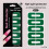 Disposable U Design Finger Guides Create Perfect Designs Without Errors Green 11