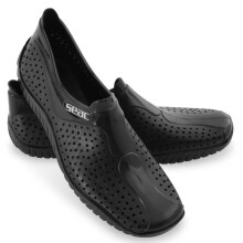 (41-42, Black) Seac Water and Beach Shoes - SOFT, Black, Size 37-38