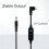 Computer Power Cable 100W Efficient USB Type C DC5.5mm Direct Power Supply Port A 5