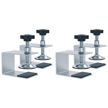 Cabinet Clamps,Installation Clamp Zinc Drawer Fixing Clip,Adjustable Cabinet Hardware Jig for Carpenter Cabinets Frame A