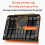 Slip Proof Rubber Stretching Board For Improved Stability During Workouts Lake blue 10