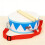 Double Sided Instrument Hand Drum Percussion Instrument Musical Instrument Red white 7