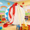 Double Sided Instrument Hand Drum Percussion Instrument Musical Instrument Red white 8