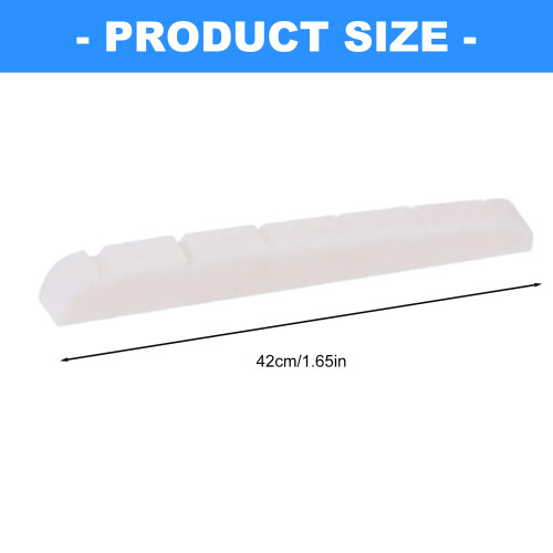 Multipurpose Bone Nut for Guitar Boosts Resonance and Long Lasting Durability 2