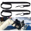 2Pcs Ski Binding Strap Adjustable Length Snowboard Leash with Buckle Enduring 4