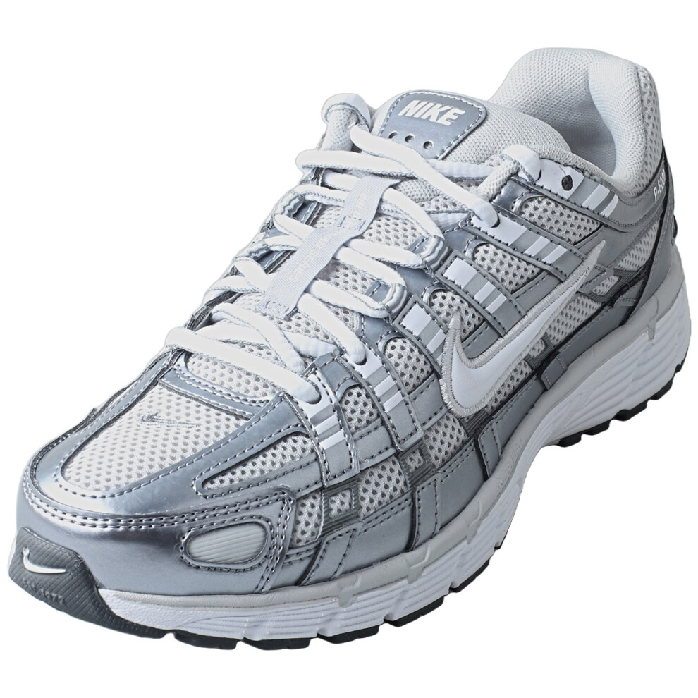 Nike (7) P-6000 Womens Fashion Trainers In Grey White