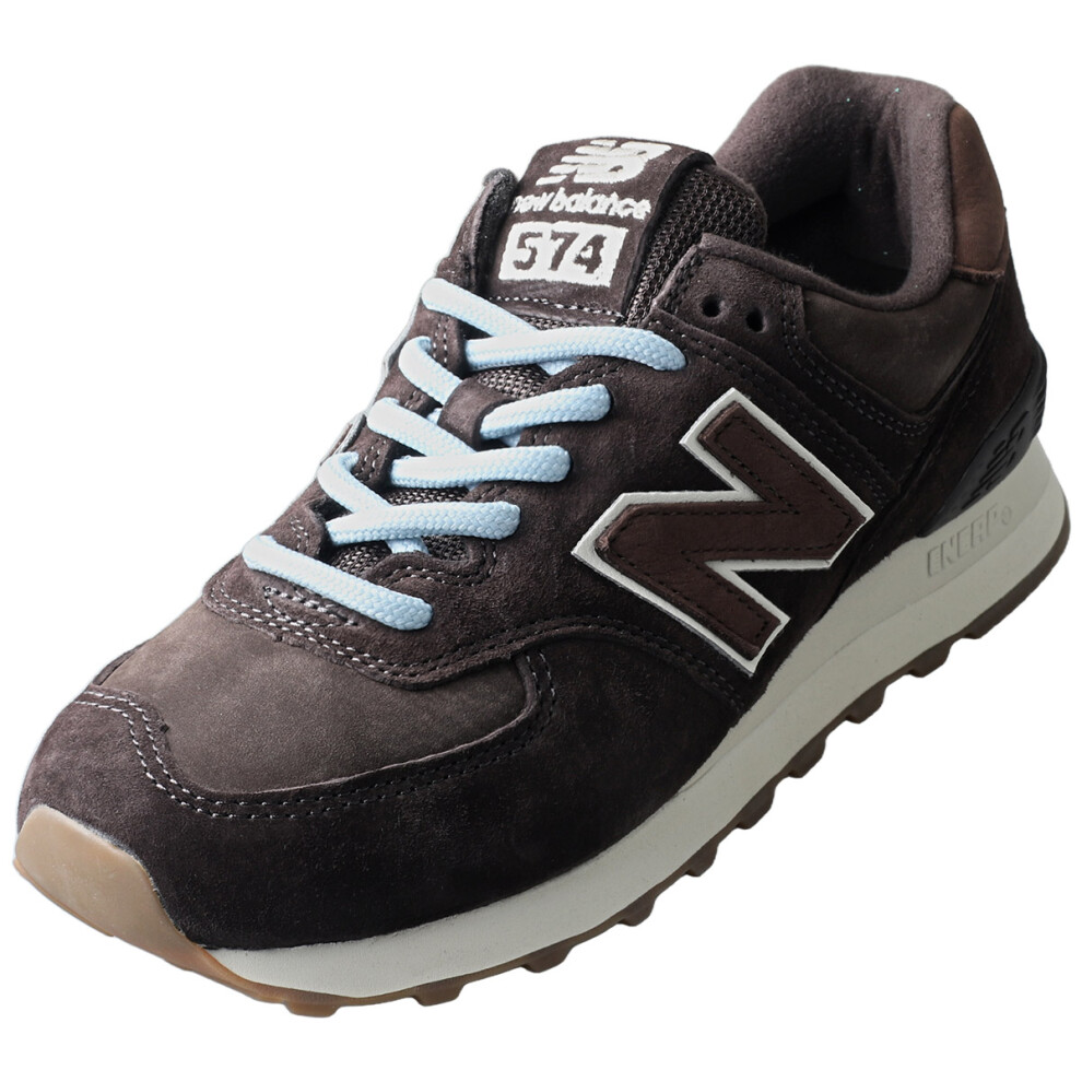 New Balance (5) 574 Womens Casual Trainers In Darker Grey Matter