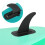 Zocipro 9 Inch Removable Universal Surfboard SUP Fin with Base, Detachable Cente 4