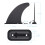 Zocipro 9 Inch Removable Universal Surfboard SUP Fin with Base, Detachable Cente 2