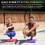 ProsourceFit Exercise Balance Pad – Non-Slip Cushioned Foam Mat & 6
