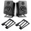 Speaker Stand for Sound Device Adjustable Angle Metal Construction Easy Mount 6