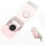 Waterproof Crossbody Bag For Mini EVO Camera Pink PU Leather Case Shell 6