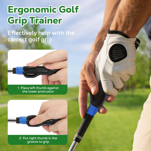 MoKo Golf Grip Trainer, 2 Pack Golf Training Aids for Correct Hand 1