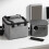 Multi Functional Projector Case Protective Interior with Remote Cable Pockets Grey 10