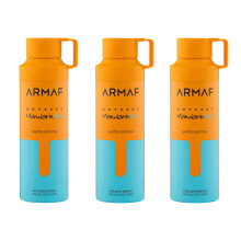 Odyssey Mandarin Sky Perfumed Deodorant Spray 200ml (Pack of 3)