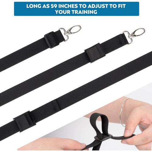 Boosteady Swimming Parachute Resistance Set Training Equipment with 3 2