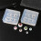 1Pair Silicone Nail Molds With 3D Eyeball Pattern For Dark Aesthetics 5