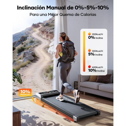 Toputure Walking Pad Treadmill for Home, 3.0HP Brushless Motor 1