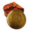 Authentic Vintage Style Brass Pocket Compass with Leather Case Rustic 2