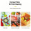 Automatic Fruit Vegetable Washing Machine Purifiers Rechargeable Washing Device 8