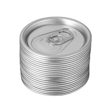 Conjunto de 100 Tampas de Alumínio com Anel de Abertura, Ideais para Latas de Alumínio com Tampas Removíveis para Cerveja, Refrigerante, Bebidas e
