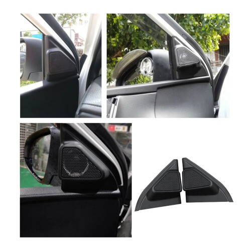 Bildörr Panel Audio Horn Cover Diskant Triangulär Högtalare Högtalare Cover Trim för   2014-2018 1