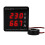 Digital Display Meter AC Voltage Current Dual Display Meter AC50-500V 0-120A AC Digital Ammeter Voltmeter 1