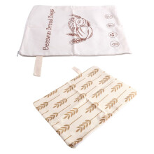 2pack Beeswax Bread Bag for Sourdough - XL Reusable Bees Wax Bread Bags with Zip for Homemade Artisan Loaf