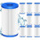 8 PACK 5" X 2.5" Water Filter Replacement-Cartridge Compatible with Most Cold Plunge System, Ice Bath, Ice Pod 1