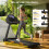 Folding Treadmill with 16% Incline, 4-in-1 Foldable Treadmill 12KM/H 2