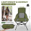 MARCHWAY Lightweight Folding High Back Camping Chair with Head 4