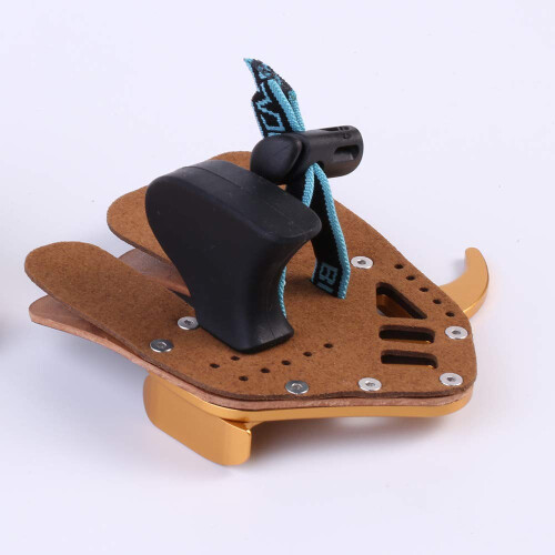 BICASTER Archery Finger Tab Guard Protection Genuine Leather + 2