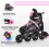 ERNAN Inline Skates,Adjustable Light up Kids Inline Skates, for Boys 5