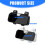 Fast Attachments Glasses Organizers Holder for Car Sunvisor User Friendly Design White 4