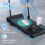 THERUN 2 in 1 Walking Pad Treadmill, Foldable Treadmill for Home, 6