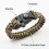 8 Pack 3in1 Emergency Survival Bracelet with Whistle and 3