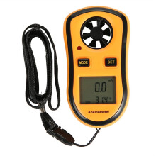 1pc GM8908 Digital Anemometer Handheld Wind Speed and Temperature Meter Navigation Weather Gauge Tester for Outdoor Test