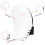 Boxing Pads Focus Mitts Leather Hook and Jab Punch Bag Target 3