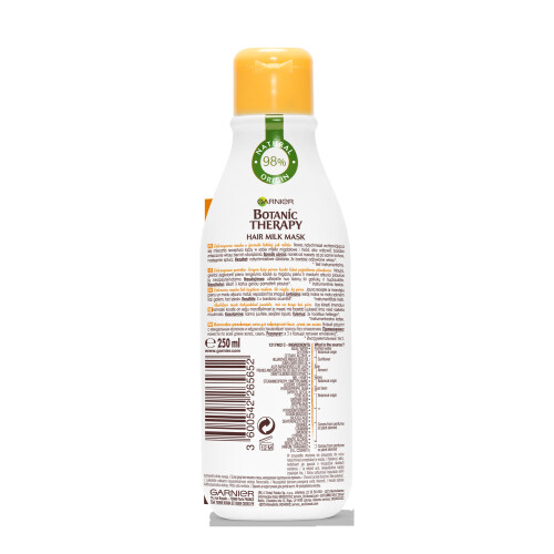 Garnier Hårinpackning för torrt och skadat hår 250 ml Honung 2