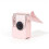 Waterproof Crossbody Bag For Mini EVO Camera Pink PU Leather Case Shell 8