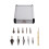 5 Pack Step Drill Bit & 5 Pack Countersink Drill Bit Set, 50 Sizes HSS Titanium Coated Bits, Wood & Plastic for DIY 1