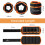Sportneer Adjustable Ankle Weights Set Leg Weights, Ankle Wrist 4