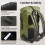 Origem Waterproof Backpack, 35L/55L/85L Rolltop Backpack, Waterproof, 4