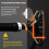 PROIRON Door Pull Up Bar Doorway Frame Chin Up Bar from 72-97 cm 3
