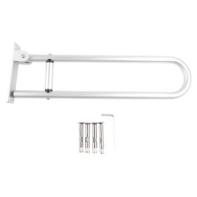 Fold Down Grab Bar - Stainless Steel Flip- Handicap Support Bar for Bathroom Shower Safety